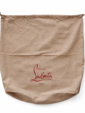 Christian Louboutin XXL Dust Bag Drawstring Storage 25x25 Authentic